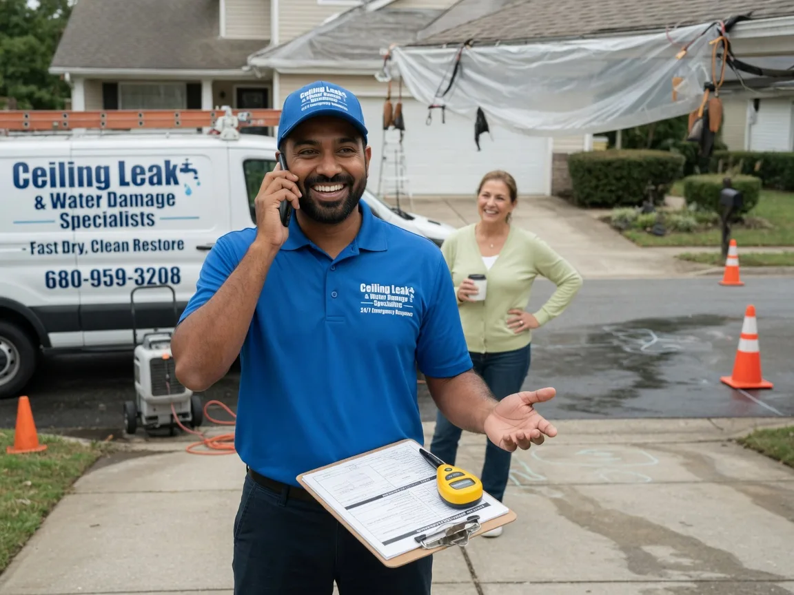 Ceiling Leak Cleanup Dupont, WA FAQs